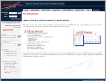 Tablet Screenshot of airlinemonitor.com